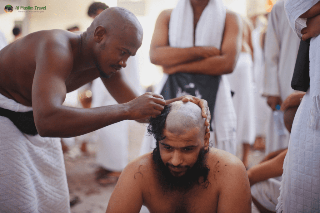 Shaving of Head - Umrah Guide