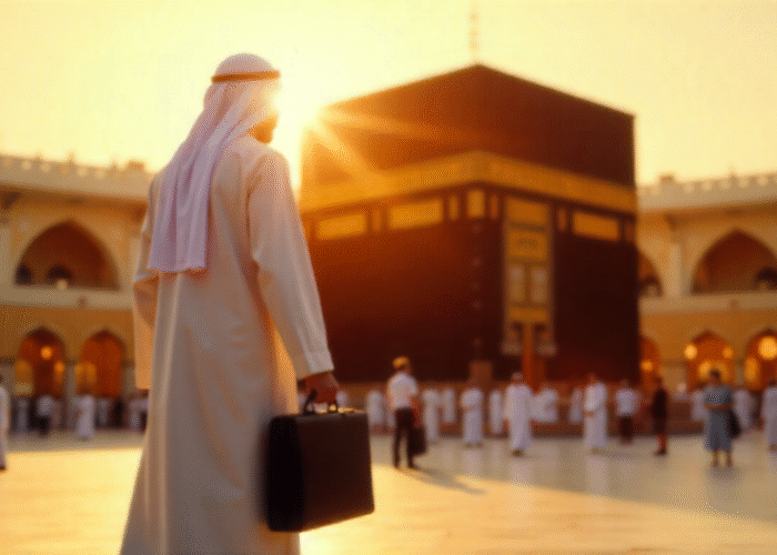 Balancing work and worship for Umrah