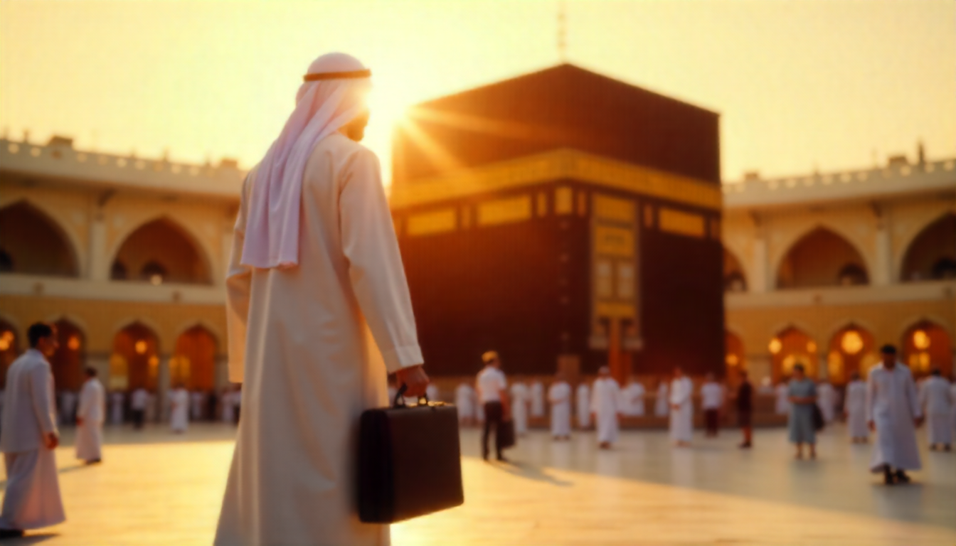Balancing work and worship for Umrah