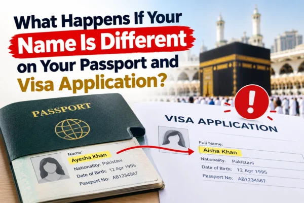 Passport and Visa Name Mismatch: What Happens?
